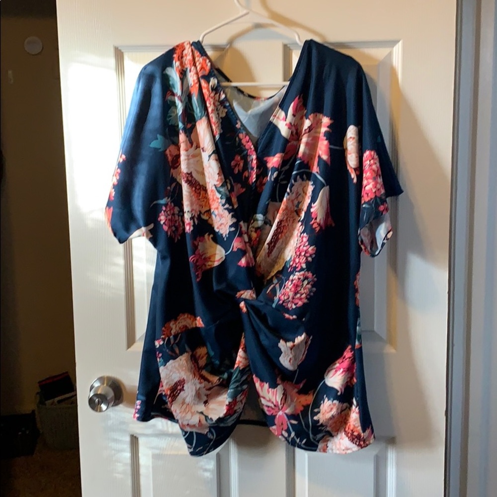 Floral blouse